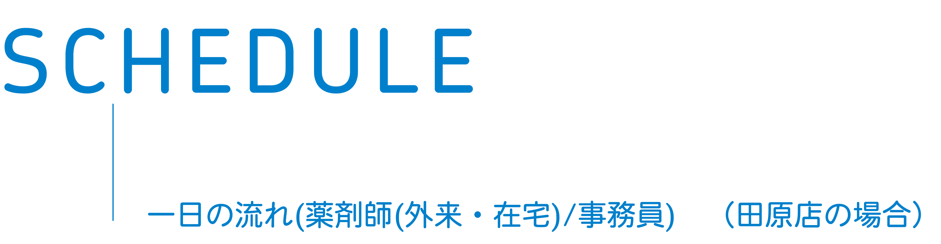 スケジュール
